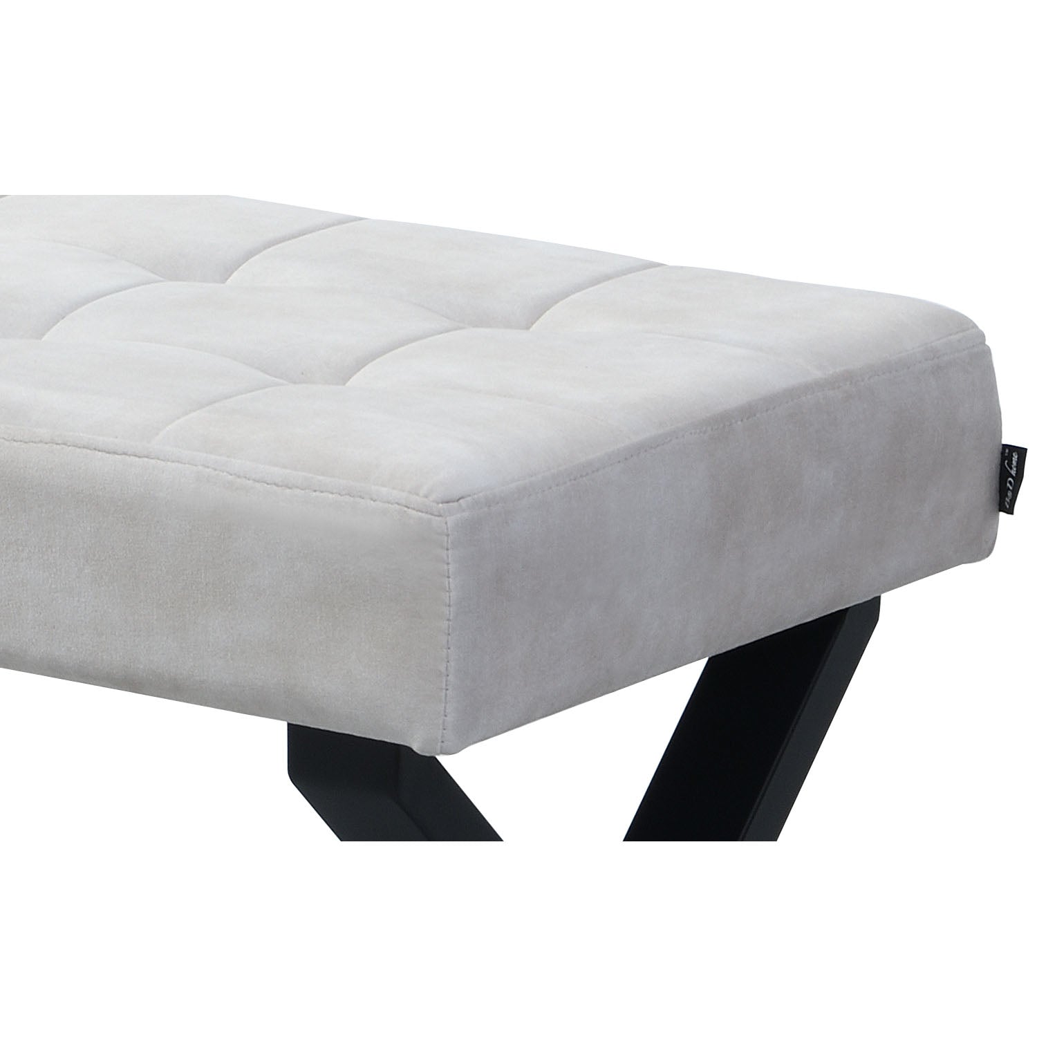 Sitzbank SIGFRID – Esszimmerbank mit Rückenlehne & Metallgestell