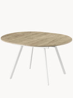 TILL-Runder ausziehbarer Tisch