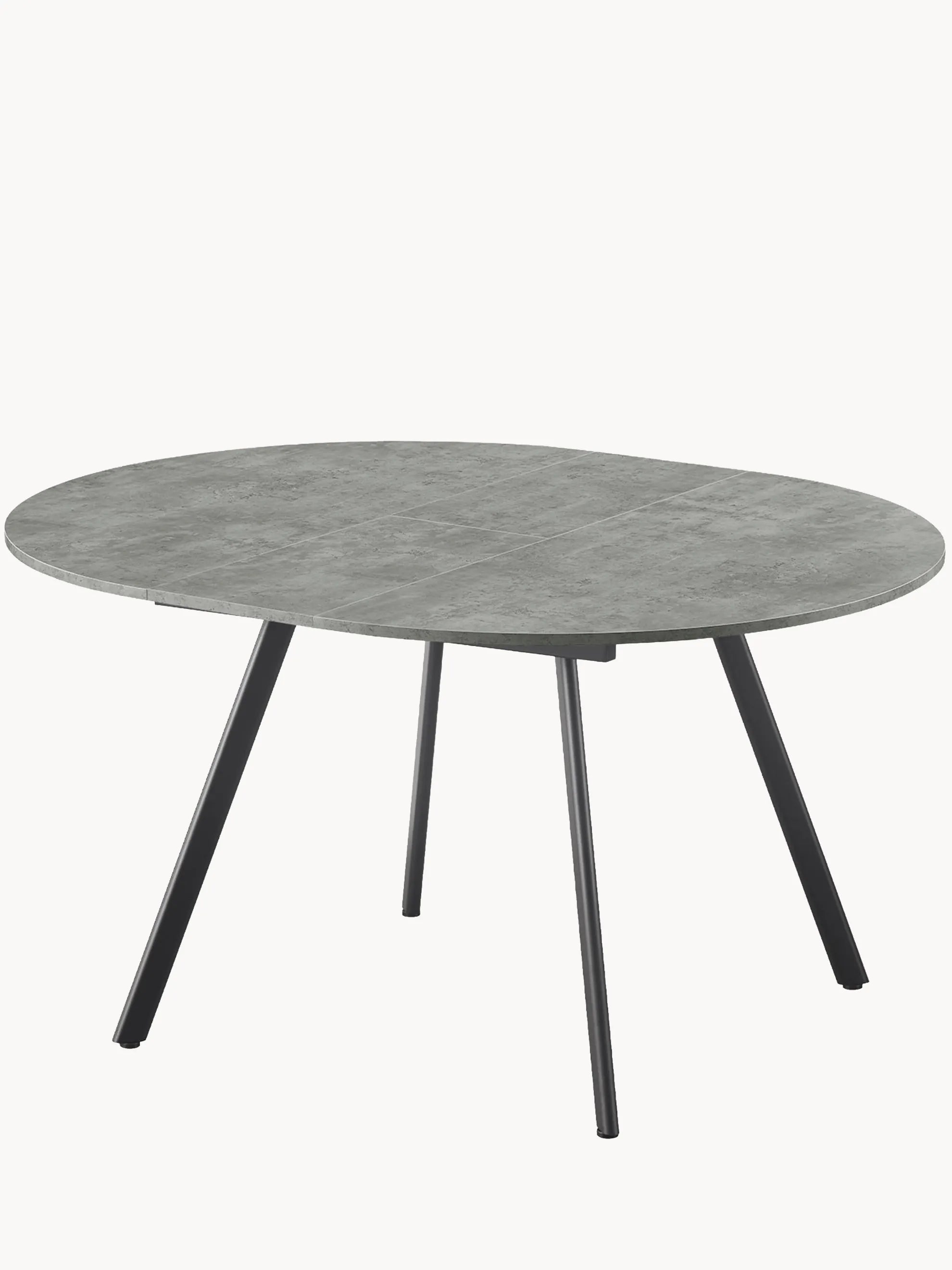 TILL-Runder ausziehbarer Tisch