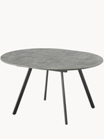 TILL-Runder ausziehbarer Tisch