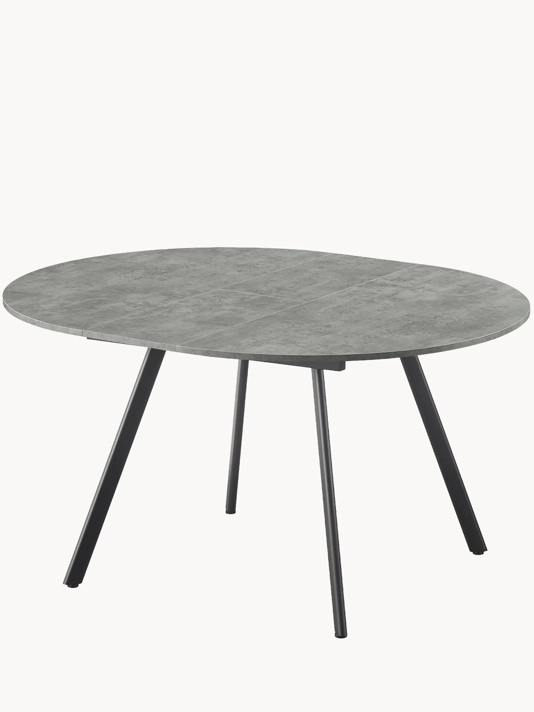 TILL-Runder ausziehbarer Tisch