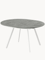 TILL-Runder ausziehbarer Tisch