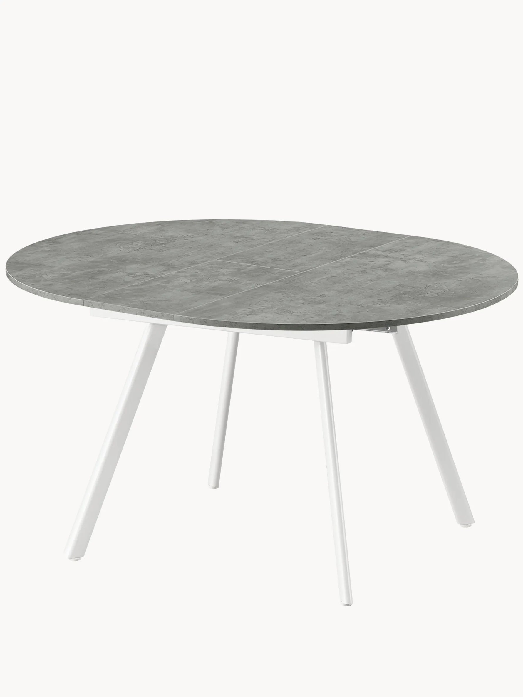 TILL-Runder ausziehbarer Tisch