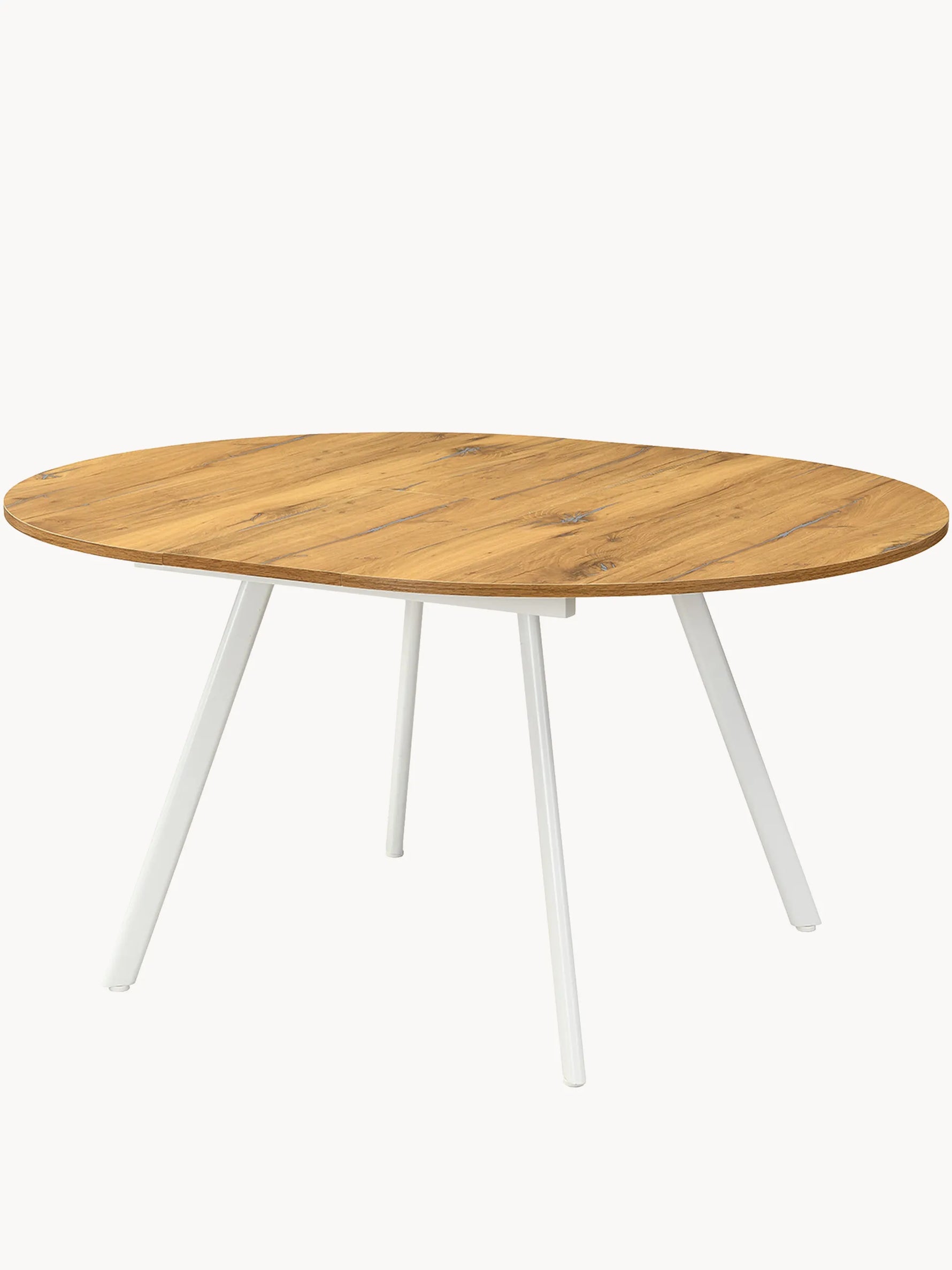 TILL-Runder ausziehbarer Tisch