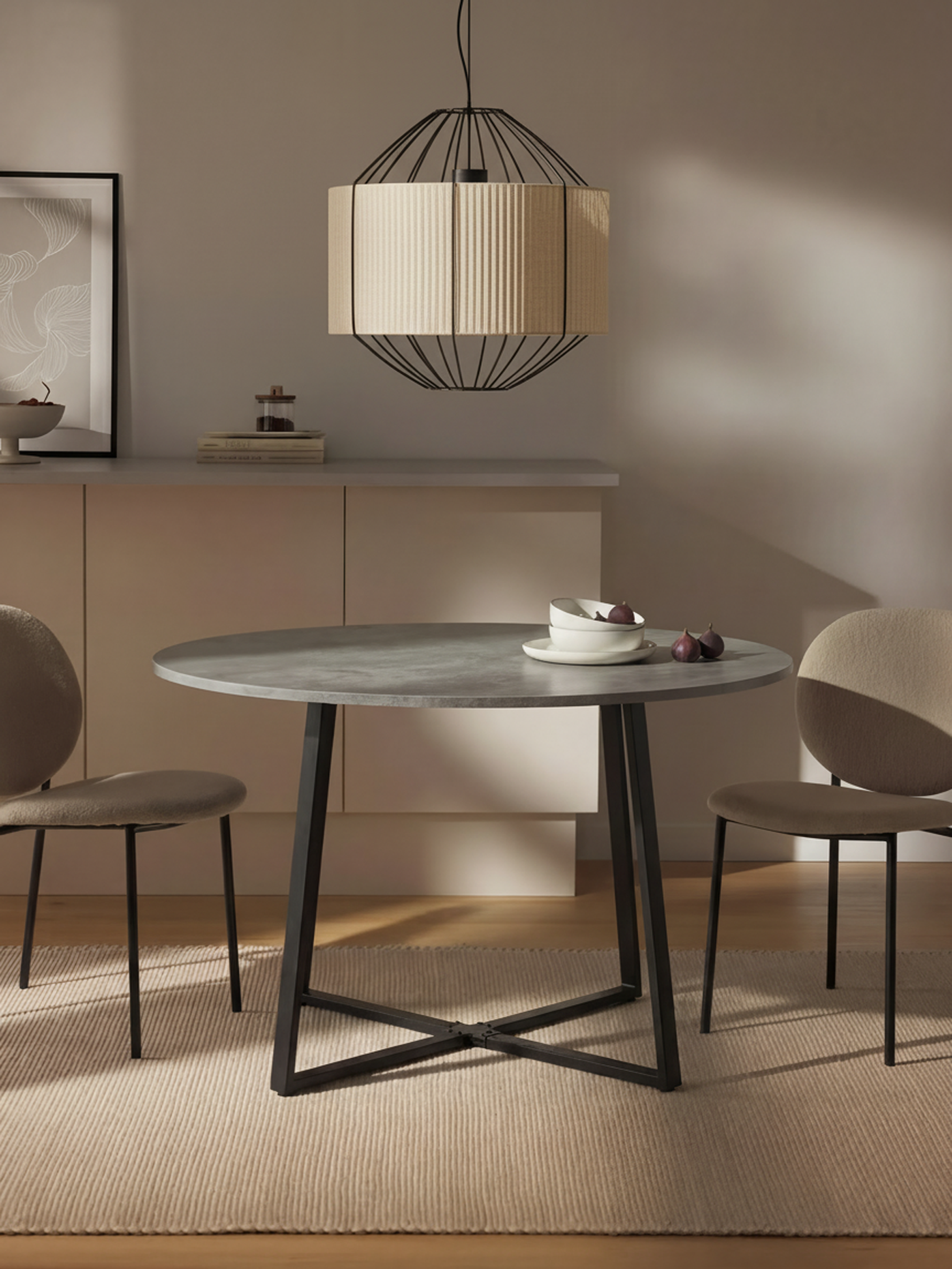 Esstisch NOA, rund, 110x110cm