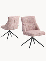 MIRELA - Polsterstuhl mit Rückstellfunktion, 360° drehbar