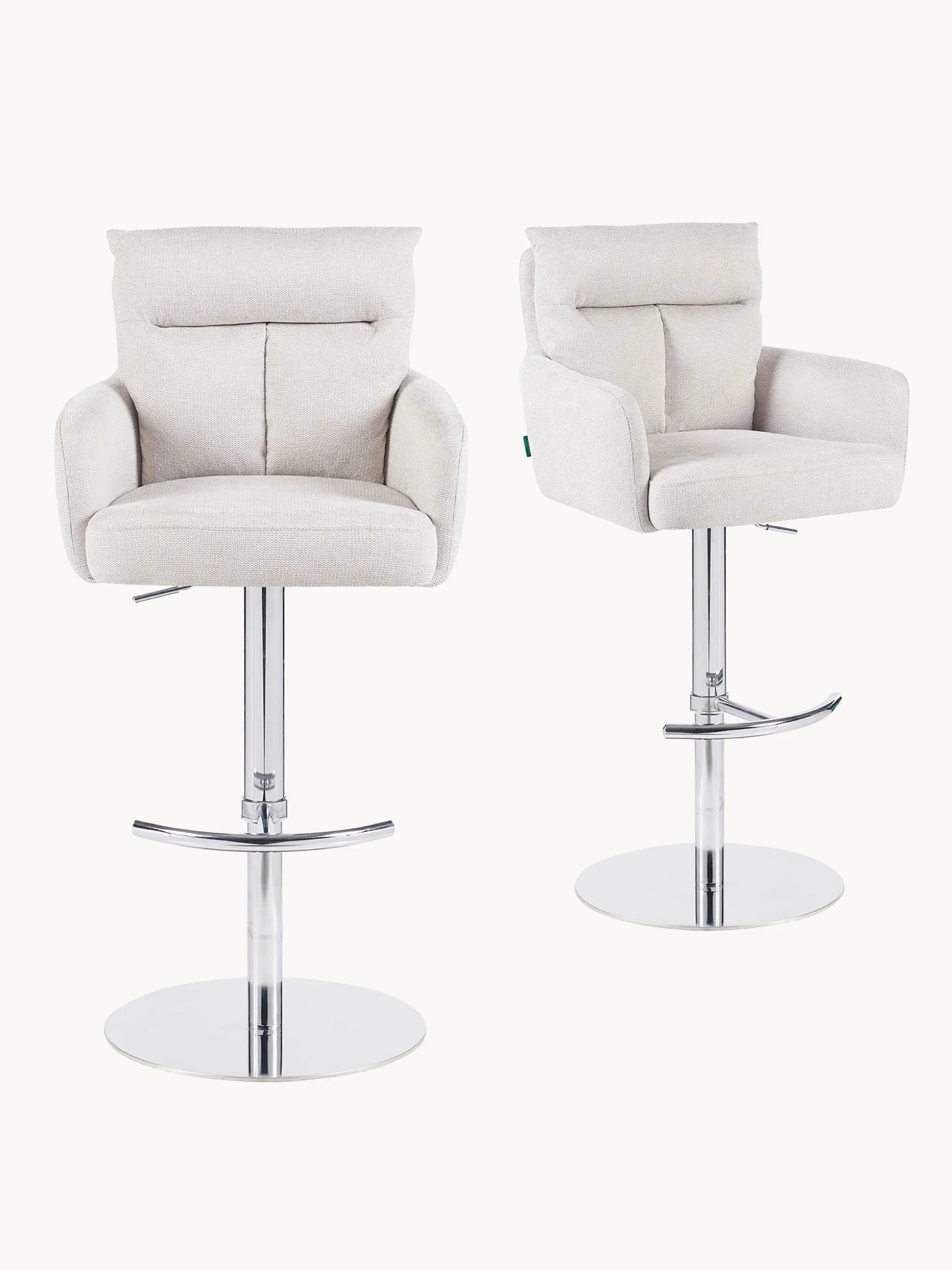 Leo 2er-Set - Premium Barhocker mit Drehfunktion