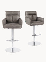 Leo 2er-Set - Premium Barhocker mit Drehfunktion