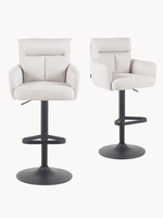 Leo 2er-Set - Premium Barhocker mit Drehfunktion