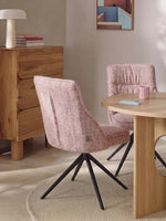 MIRELA - Polsterstuhl mit Rückstellfunktion, 360° drehbar