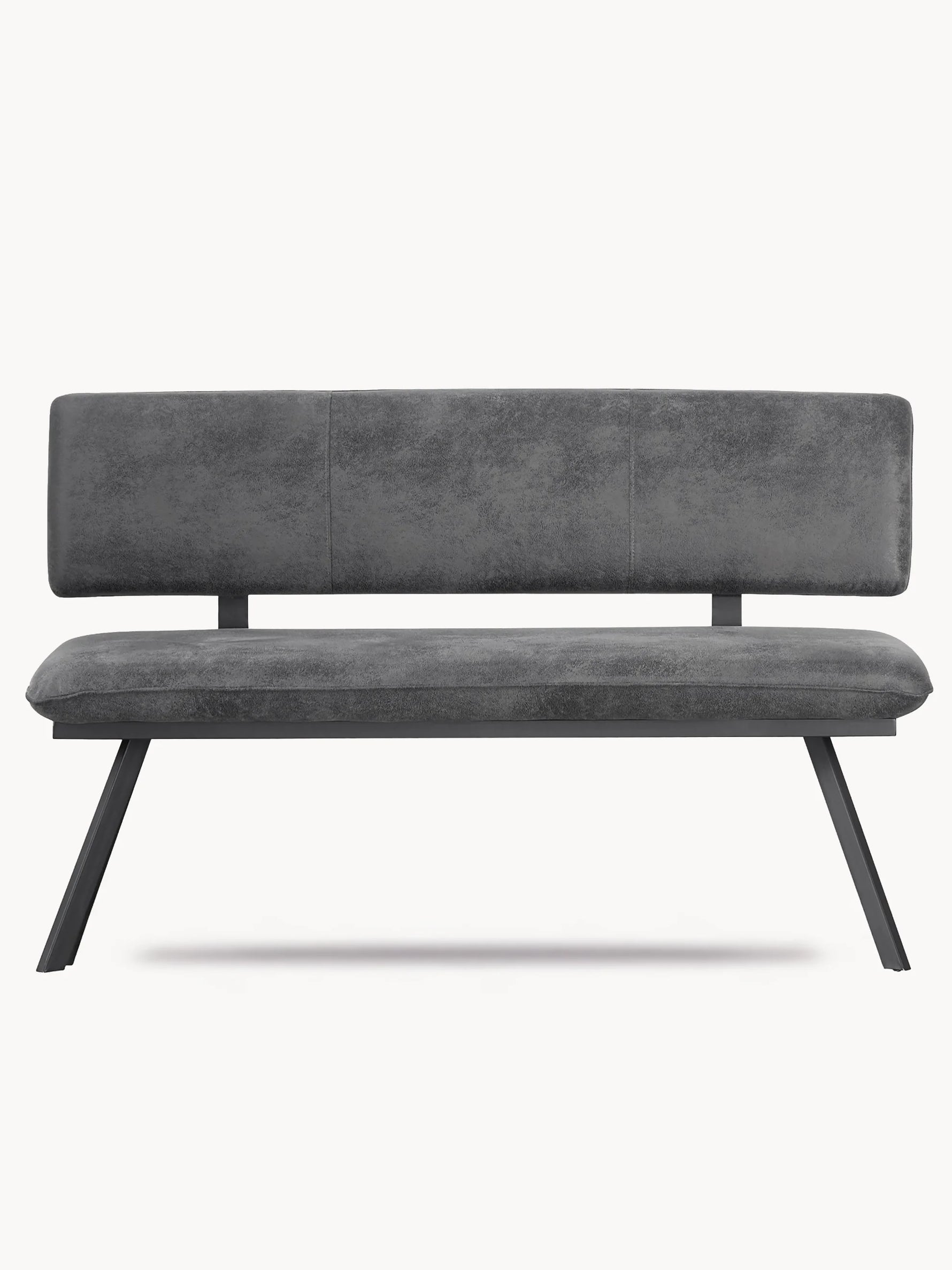 B-Ware Sitzbank JUNA, Anthrazit, 140cm | praktisch & modern | B&D home