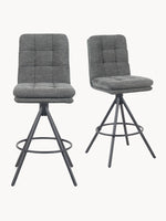 Juno 2er-Set - Barhocker ohne Lehne