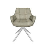 Esszimmerstühle THOMAS-DINA 2er Set, 360° drehbar mit Rückholfunktion