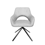 Esszimmerstühle THOMAS-JUNA 2er Set, 180° drehbar mit Rückholfunktion