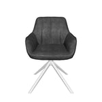 Esszimmerstühle THOMAS-VIVI 2er Set, 360° drehbar mit Rückholfunktion