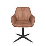 Esszimmerstühle THOMAS-NIKA 2er Set, 360° drehbar, Zeitloser Drehstuhl mit Rückholfunktion