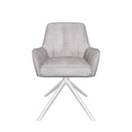 Esszimmerstühle THOMAS-ZURI 2er Set, 360° drehbar mit Rückholfunktion