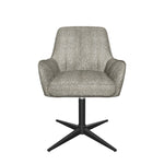 Esszimmerstühle THOMAS-ROMY 2er Set, 360° drehbar, Zeitloser Drehstuhl mit Rückholfunktion