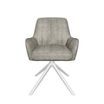 Esszimmerstühle THOMAS-ZURI 2er Set, 360° drehbar mit Rückholfunktion