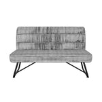 Esszimmerbank HANNAH, gepolstert, mit Metallgestell